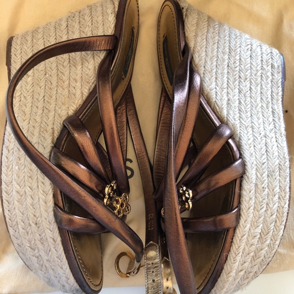 Louis Vuitton Wedges Sz.38.5 excellent condition - Picture 4 of 8
